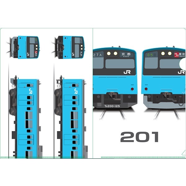 PLUSTA ONLINE STORE(プラスタオンラインストア)｜201系 A4クリア