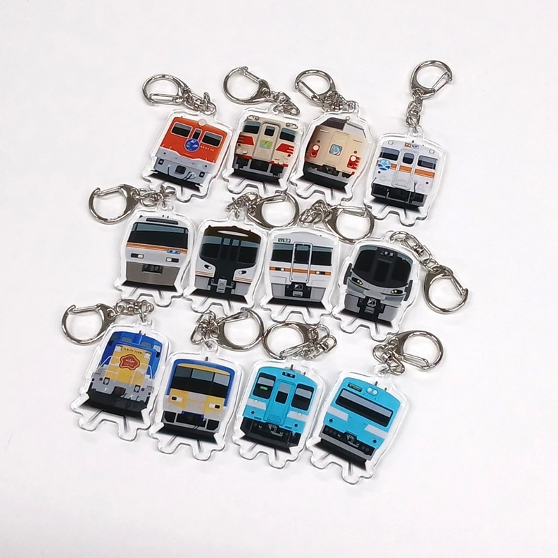 紀勢本線トレーディングアクリルキーホルダー（全13種）※BOX販売