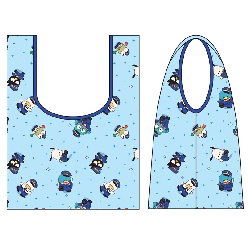 ポケット付きプチエコバッグ　【JR東海×HAPIDANBUI】