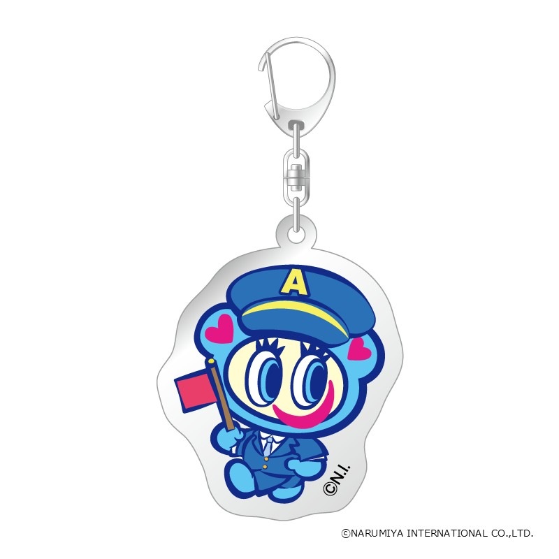 エンジェルブルーアクリルキーホルダー（ブラインド）