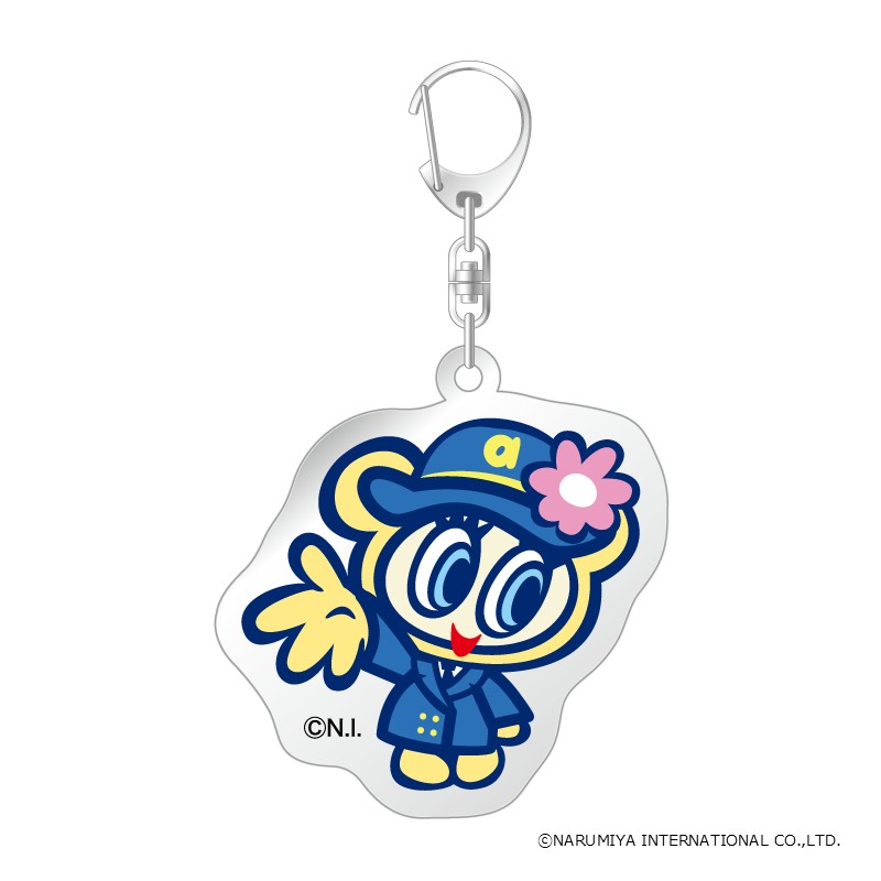 エンジェルブルーアクリルキーホルダー（ブラインド）