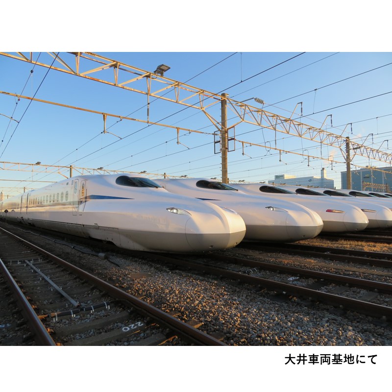 東海道・山陽新幹線大集合！ジグソーパズル500P（大井車両基地）