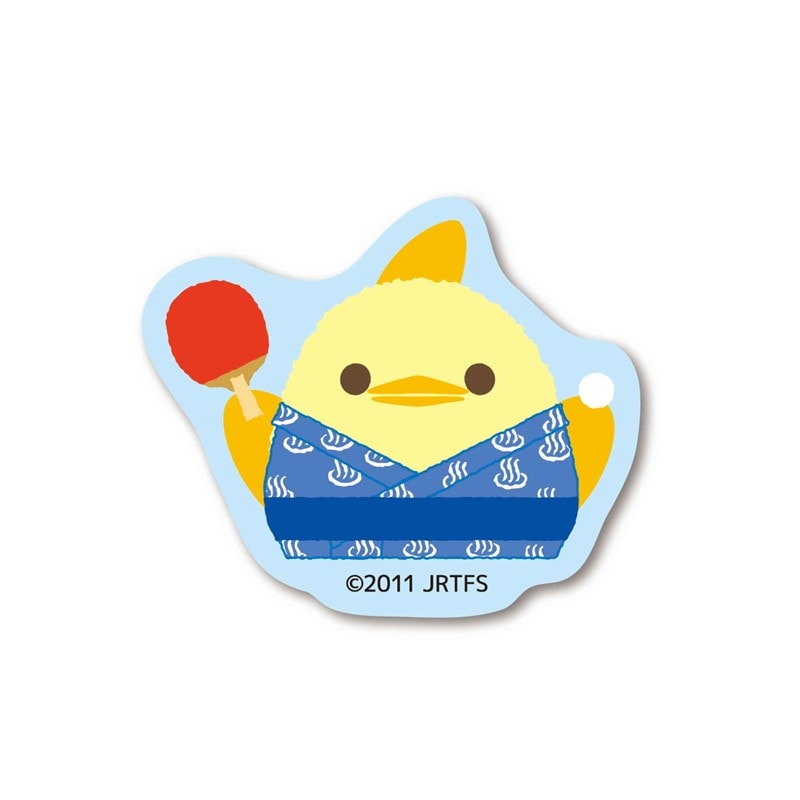 フレークシール13柄×２枚【ぴよりん×温泉】