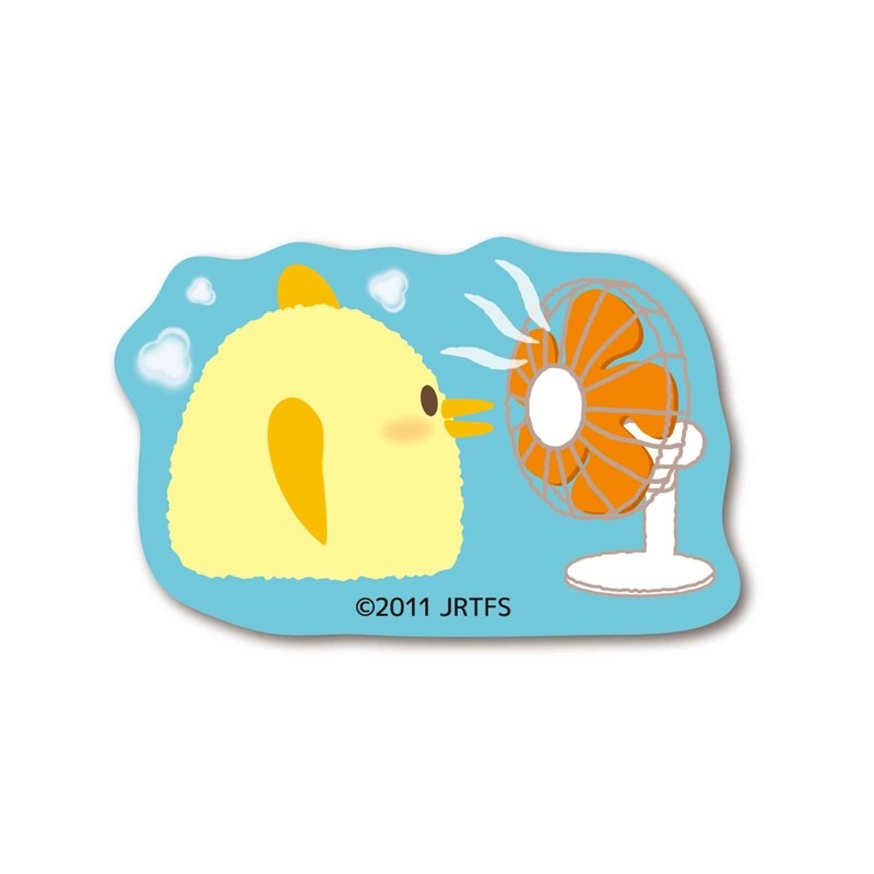 フレークシール13柄×２枚【ぴよりん×温泉】