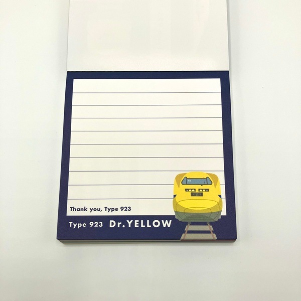 ありがとうドクターイエロー スクエアメモパッド