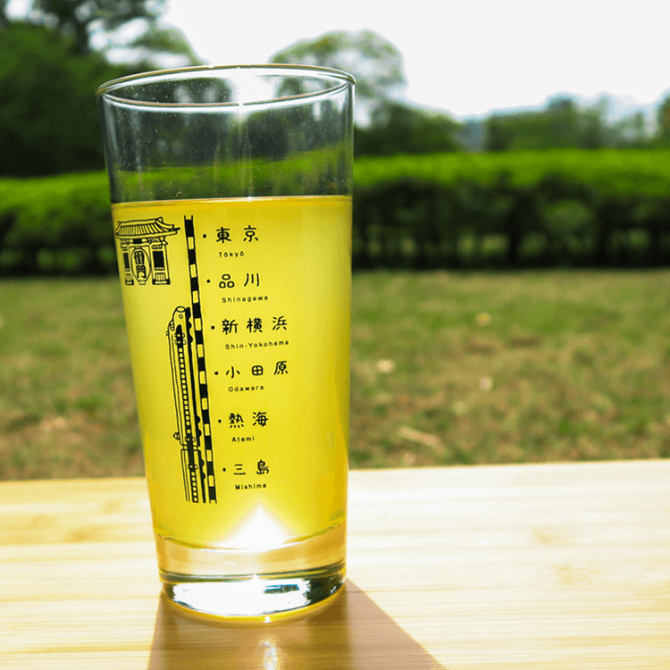 沿線グラス　東海道新幹線ver. 東京～三島（０系）