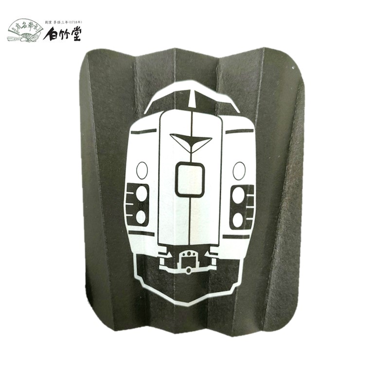 オリジナル扇子（白竹堂×クハ381形式電車）