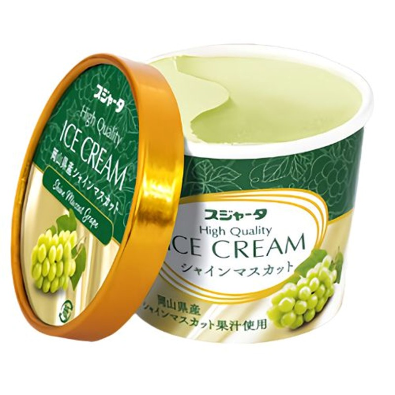 ｼﾝｶﾝｾﾝｽｺﾞｲｶﾀｲｱｲｽ　シャインマスカット11個+ﾄﾞｸﾀｰｲｴﾛｰ ｱﾙﾐｱｲｽｸﾘｰﾑｽﾌﾟｰﾝ1本