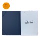 【RHODIA×新幹線】N700Sロゴ入りカバー（ネイビー）＋ロディアメモNo.16（ホワイト）