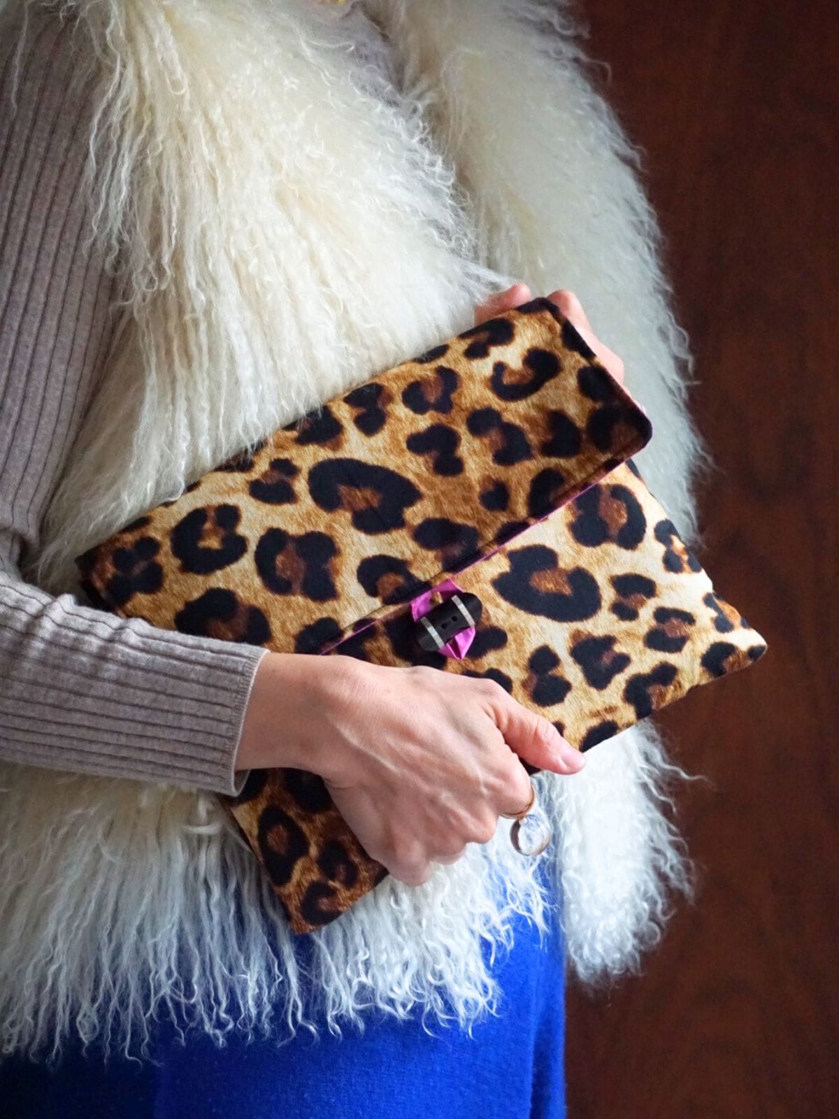 25AW新作】レオパードクラッチバッグ | ACCESSORIES | ko by keiko