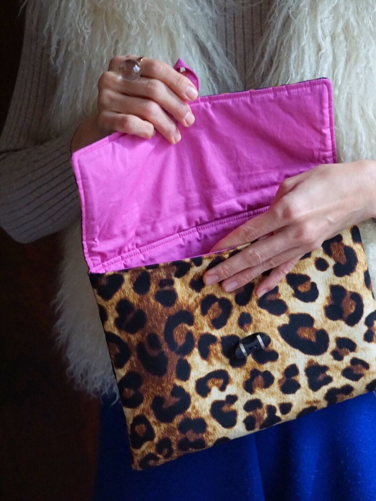 25AW新作】レオパードクラッチバッグ | ACCESSORIES | ko by keiko