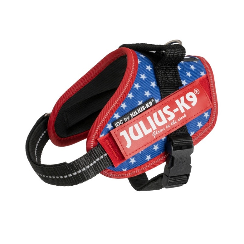 【廃盤カラー】IDC® Powerharness (IDC®パワーハーネス - アメリカン＆ユニオンジャック) Miniサイズ 小・中型犬用