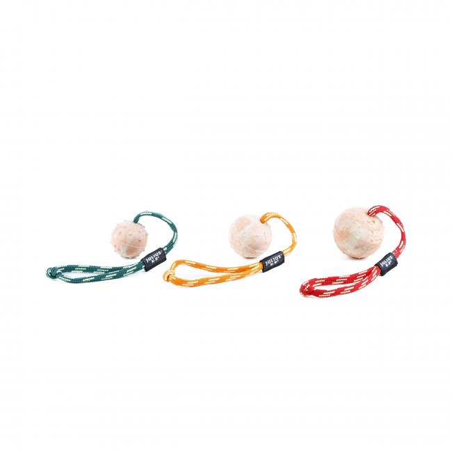 IDC® Natural Rubber Balls - with closable handle (ハンドル付き
