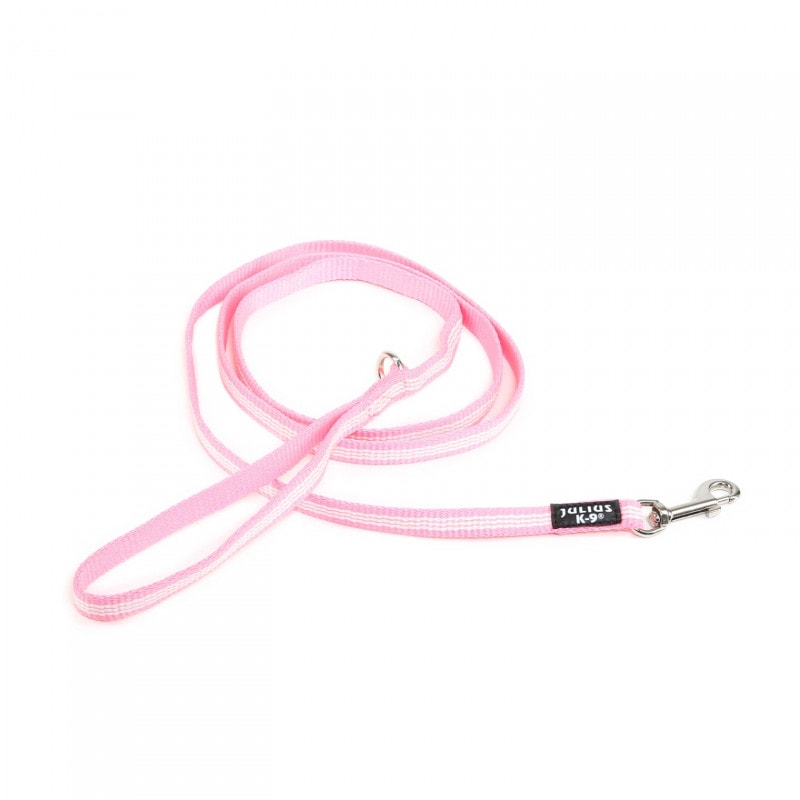 IDC Tubular webbing leash - with handle (IDCリード - ハンドル、Ｄリング付き)