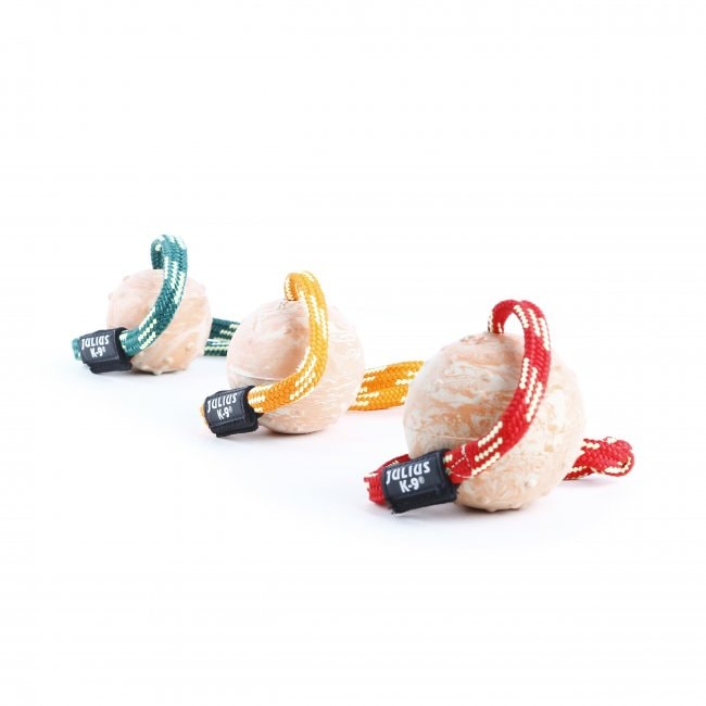 IDC® Natural Rubber Balls - with closable handle (ハンドル付きボール)