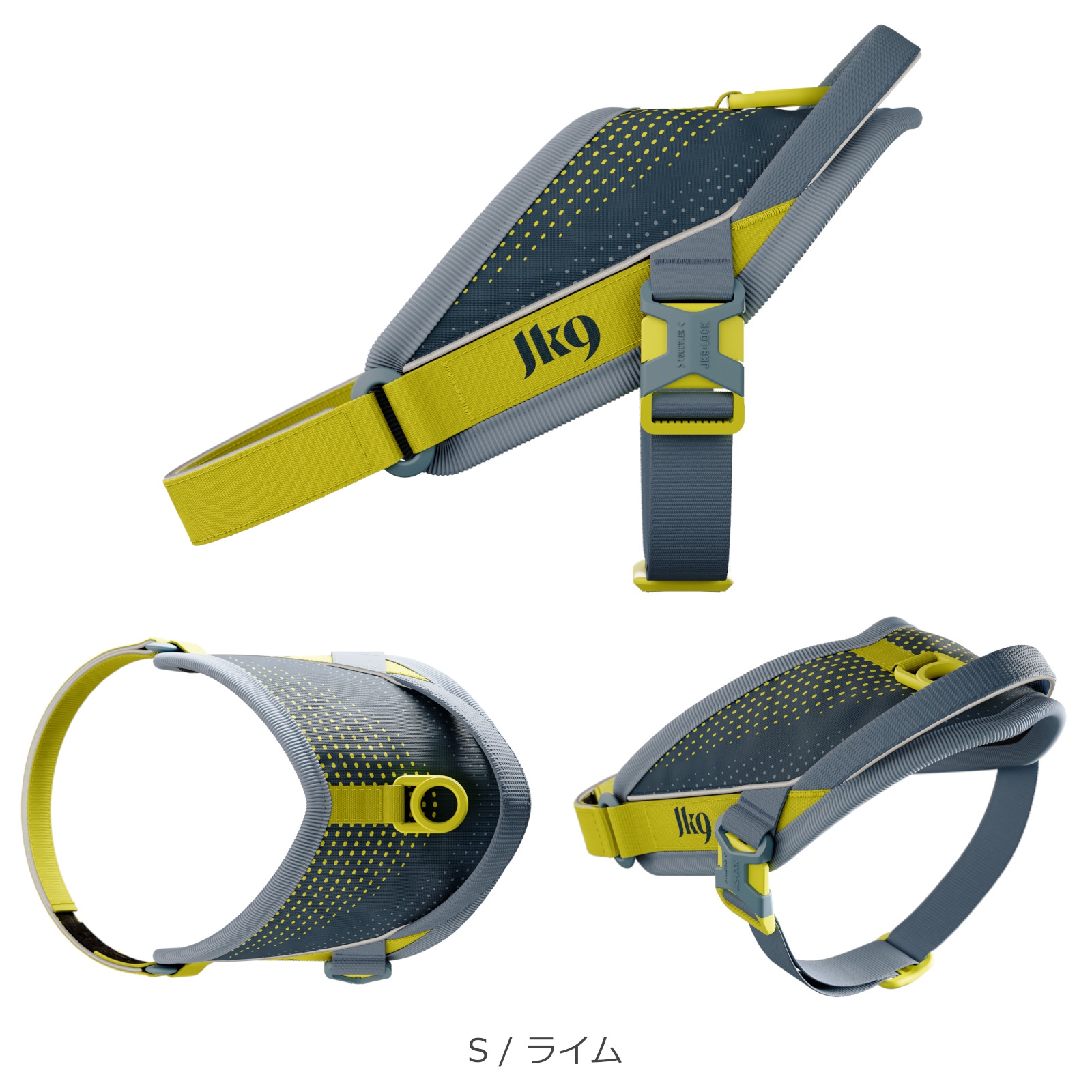 JK9 Street harness (ストリートハーネス) 中型犬用