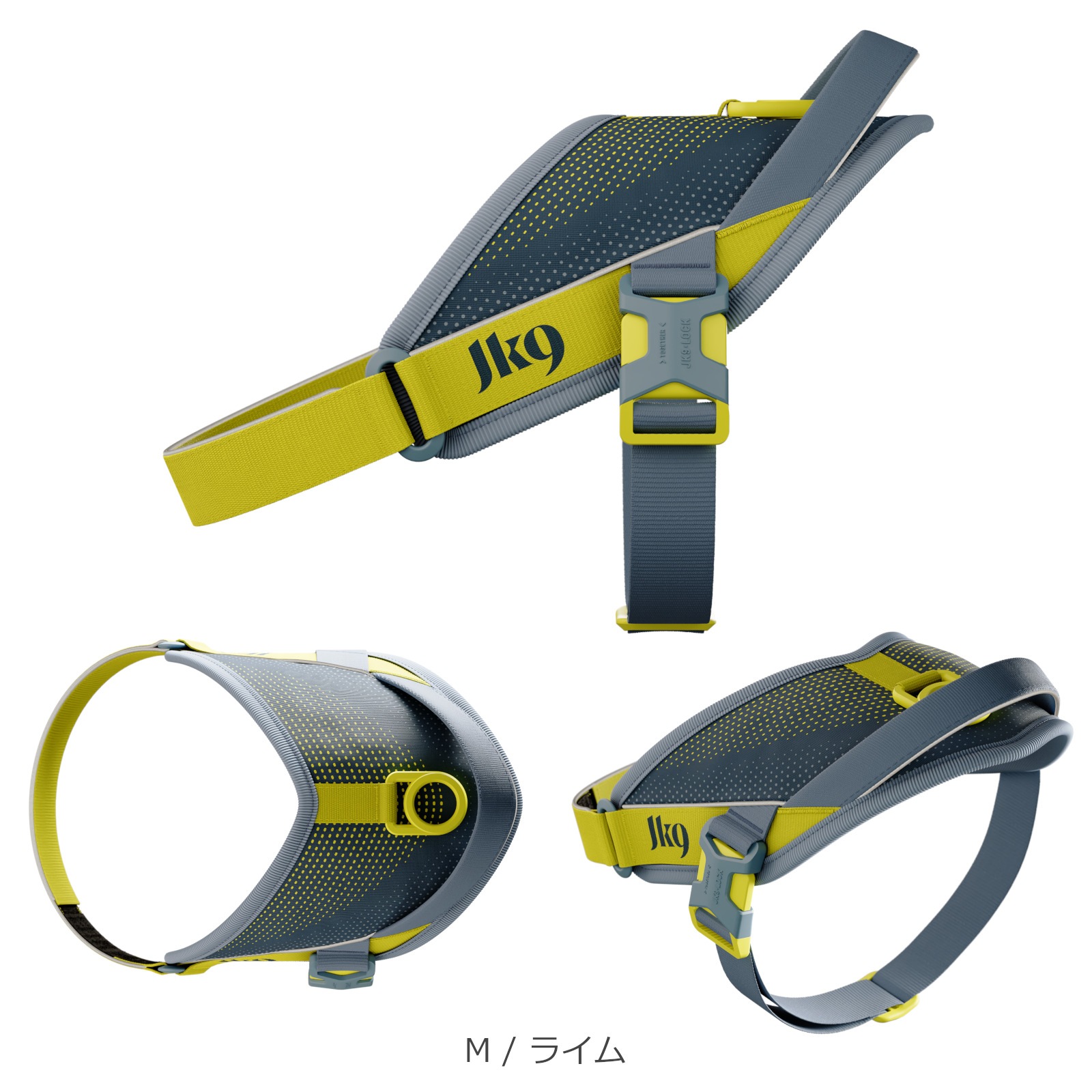 JK9 Street harness (ストリートハーネス) 中型犬用