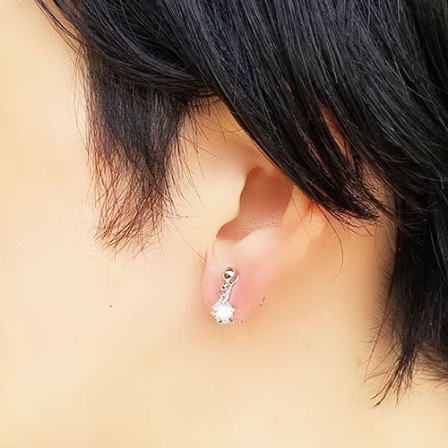 キュービックボール　イヤリング