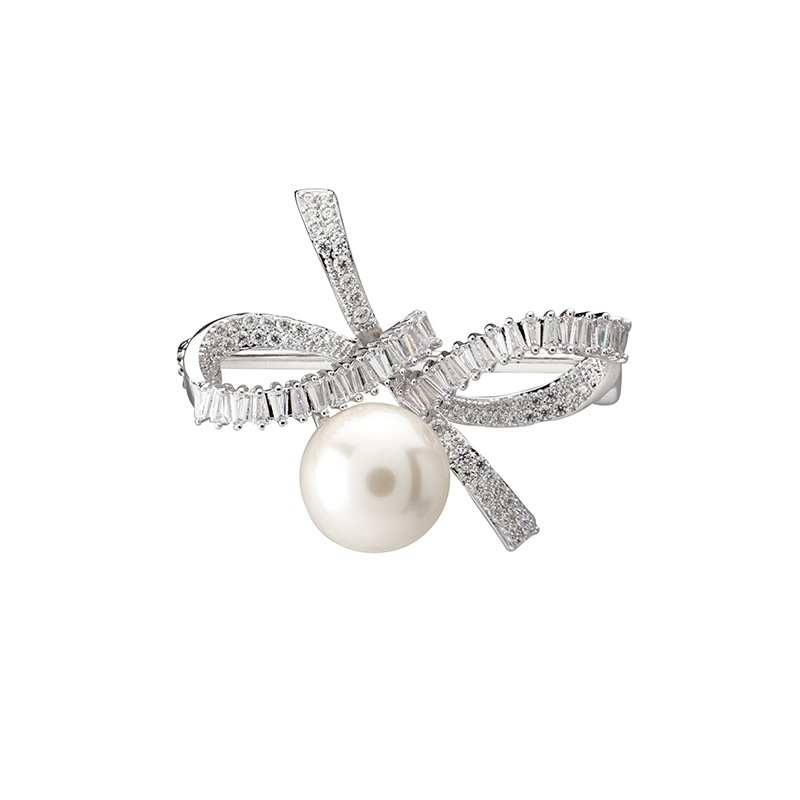 プラパール　デザインブローチ ロジュームカラー