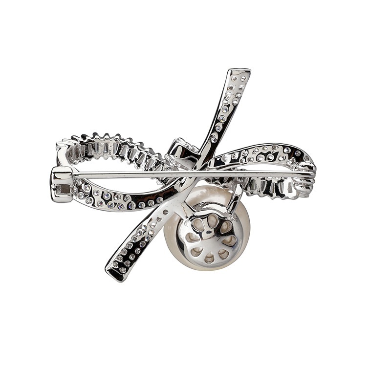 プラパール　デザインブローチ ロジュームカラー