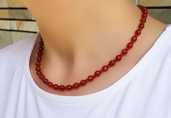 天然石ネックレス