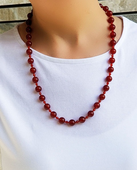 天然石ネックレス