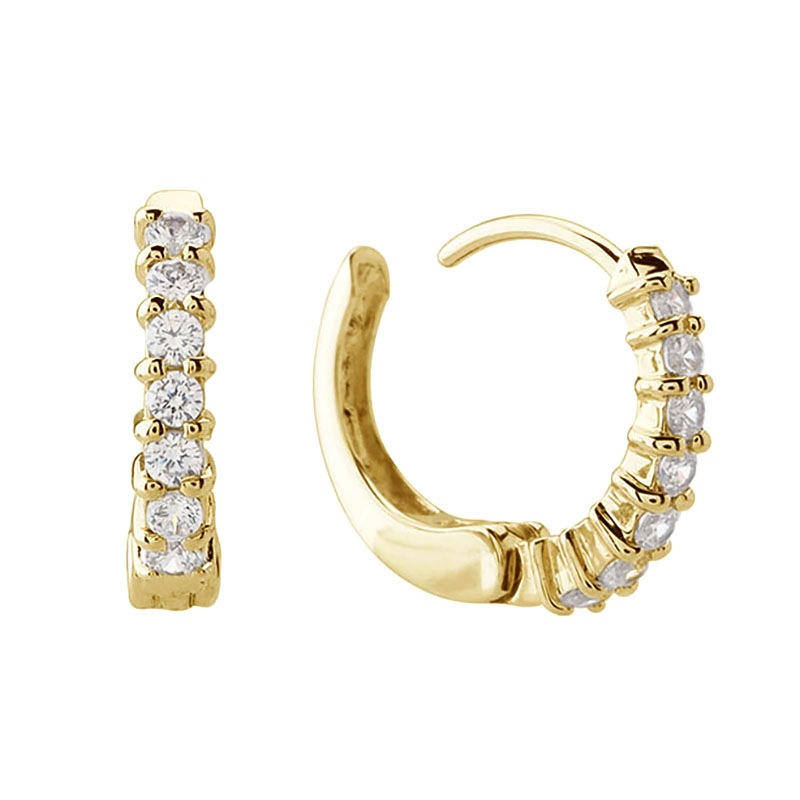 ピアリングピアス 中折れ式 ゴールドカラー