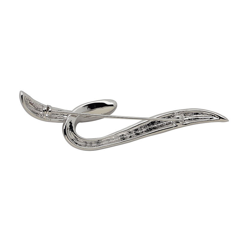 モダンモチーフ　デザインブローチ ロジュームカラー