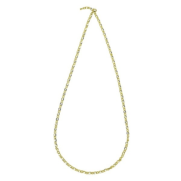 ビンテージ ハンドメイイドチェーン ネックレス ゴールドカラー