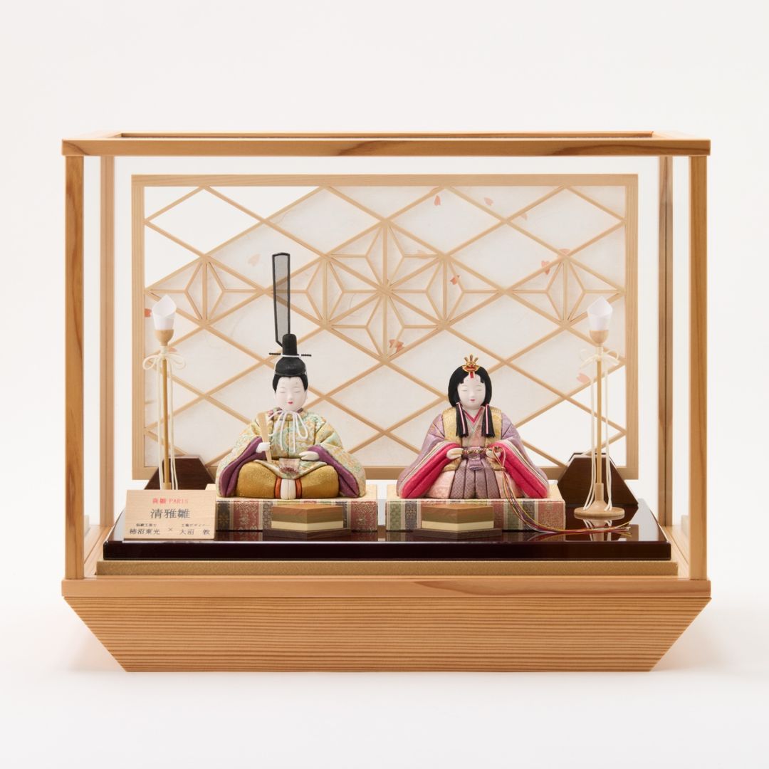 【ひい。さま】ご購入品◆花魁 清雅雛（せいがびな） ケース入り | ひな人形 | 柿沼東光 | フラッグ