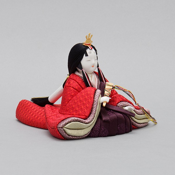 木目込雛人形　柿沼東光作　雛人形一式　杏 木目込雛人形 柿沼東光作 雛人形一式 杏