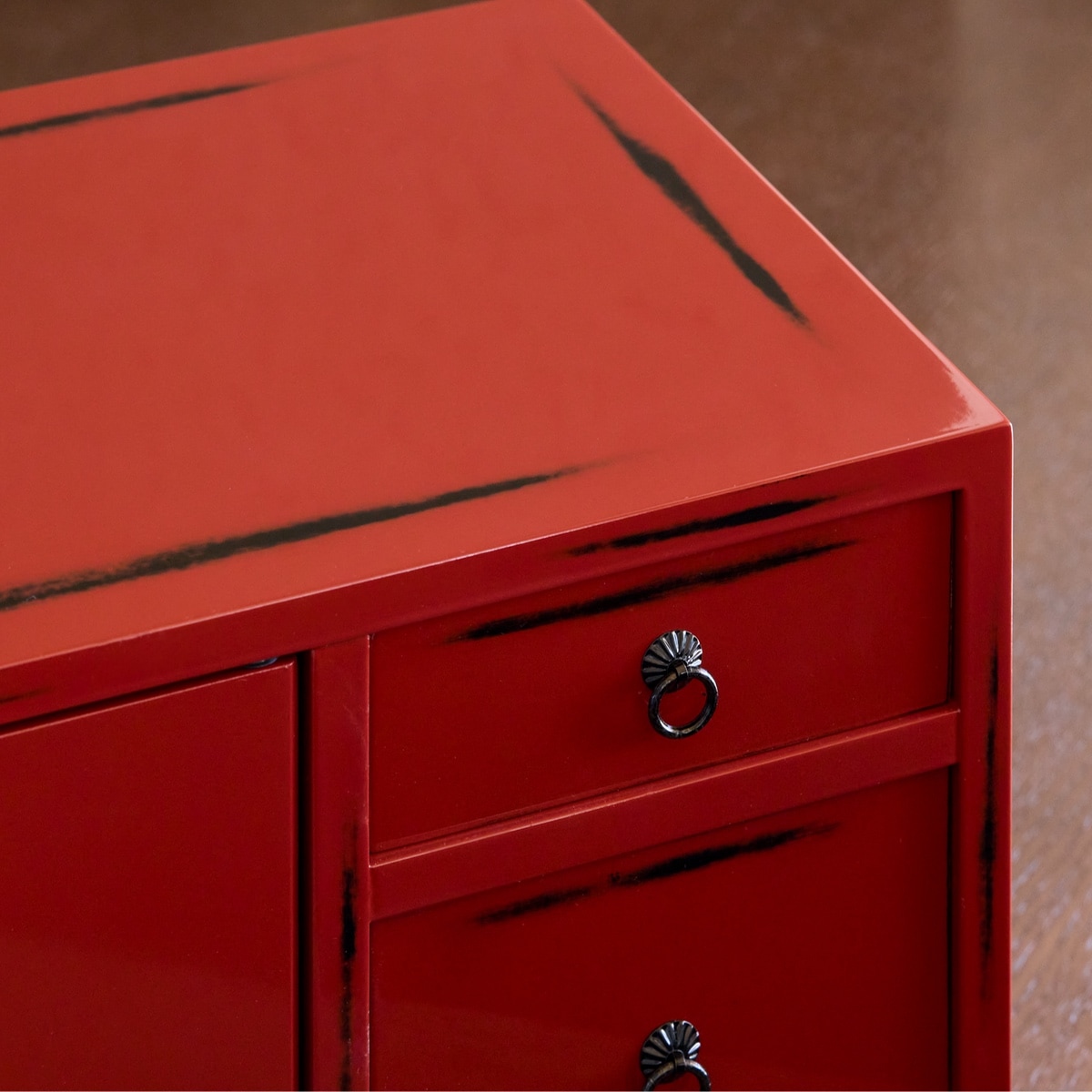 ひな人形：柿沼東光作　やよい小筐　収納木目込七人飾 柿沼東光作 やよい小箱 木目込 収納飾り w93180 – 福仙