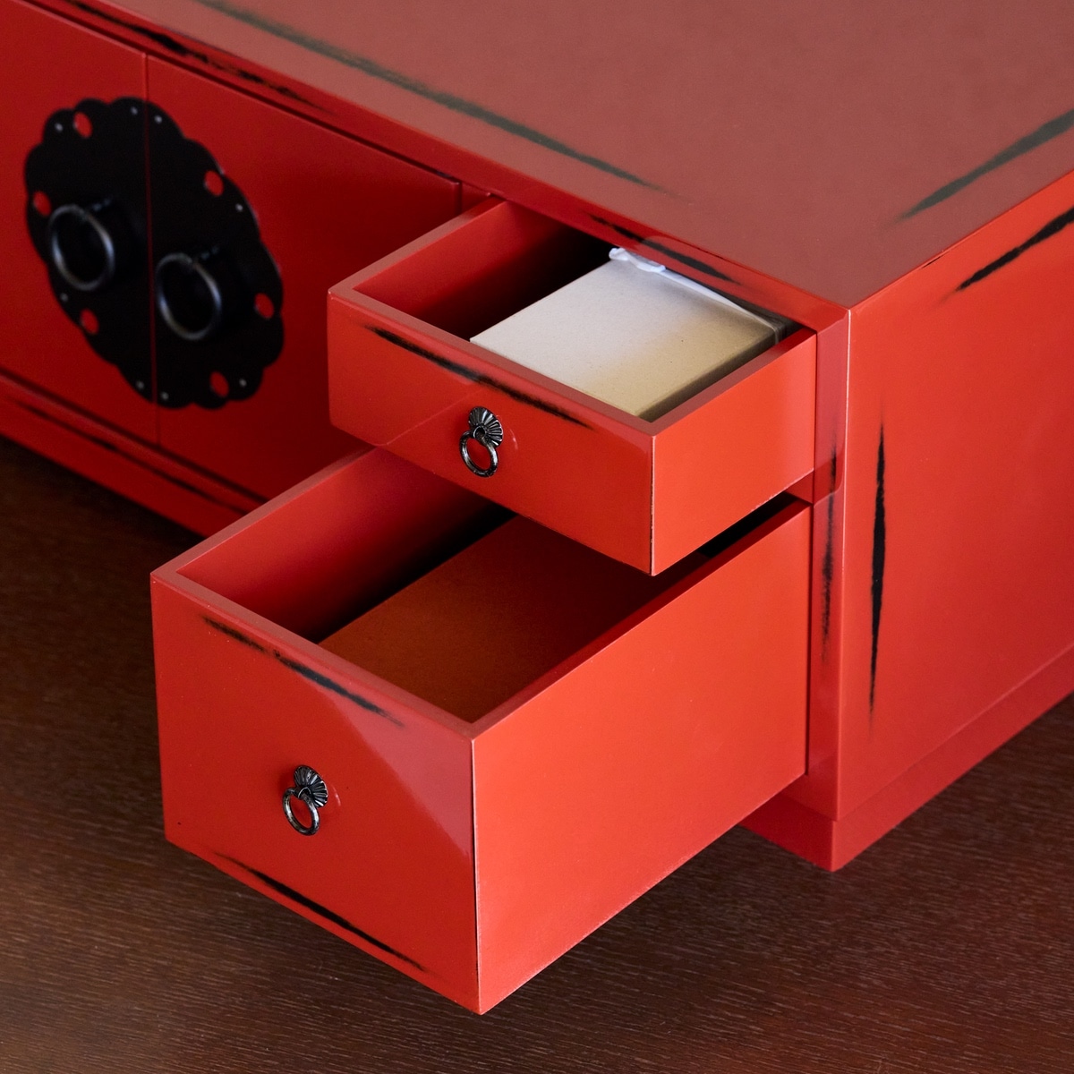 ひな人形：柿沼東光作　やよい小筐　収納木目込七人飾 柿沼東光作 やよい小箱 木目込 収納飾り w93180 – 福仙