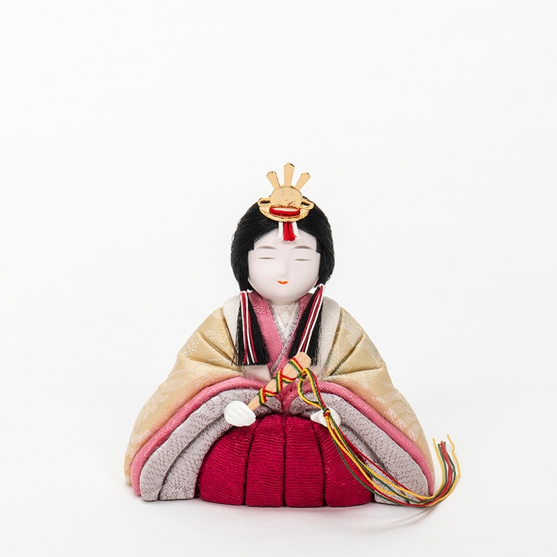 【夢小雛「麗夢」 柿沼東光作】お雛様 ひな人形 新作 創作 雛人形 柿沼東光作 増村人形店 オリジナル 彩音 正絹