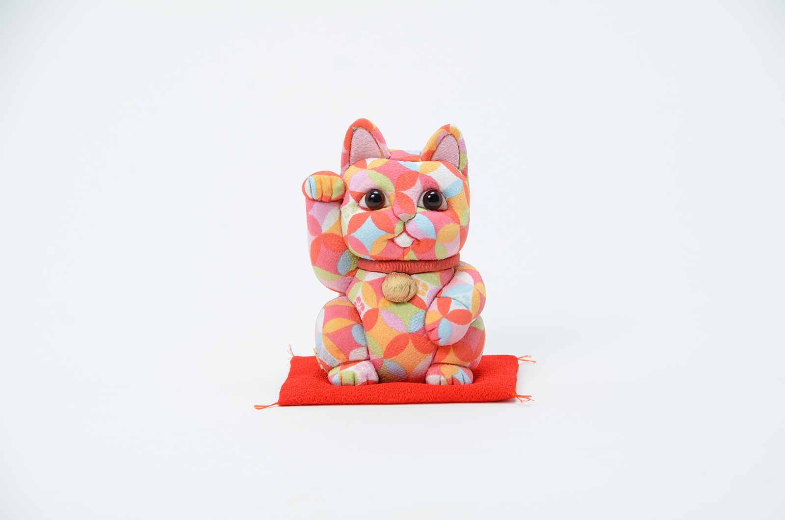 招き猫 POP 七宝 赤 （大サイズ） | ART OF LIVING,招き猫