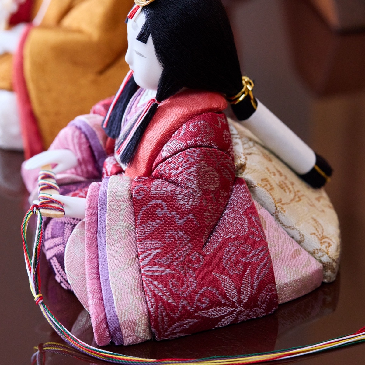 雛人形　高砂　秀宝作 高砂人形 木目込み 一秀作 高砂人形 ケース飾り 2025 25-o-35 |