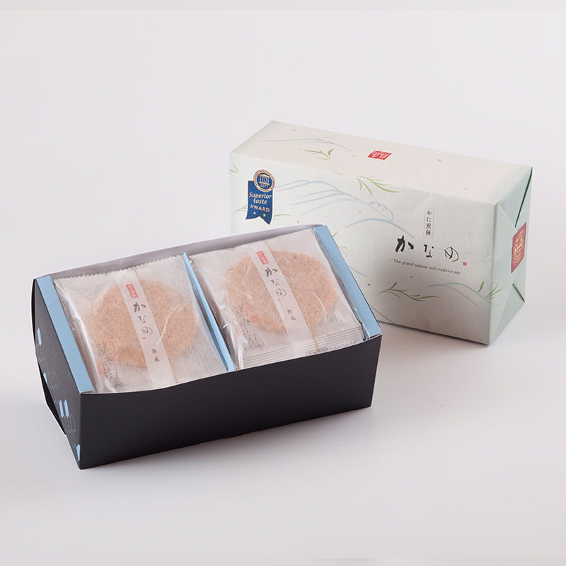 かに煎餅 かなめ [ 小箱 ]（16枚入）