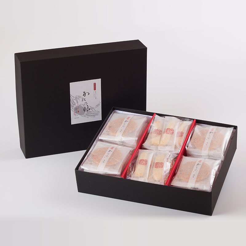 かにの眼 [ 大箱 ]（かなめ24枚/おかき24本）