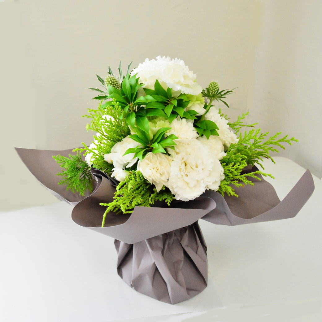 あす楽生花お供えスタンディングブーケ