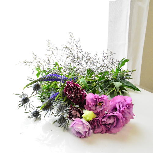 福袋 花 花束 切り花 生花 切花 花瓶 一輪挿し グラス ガラスの花瓶