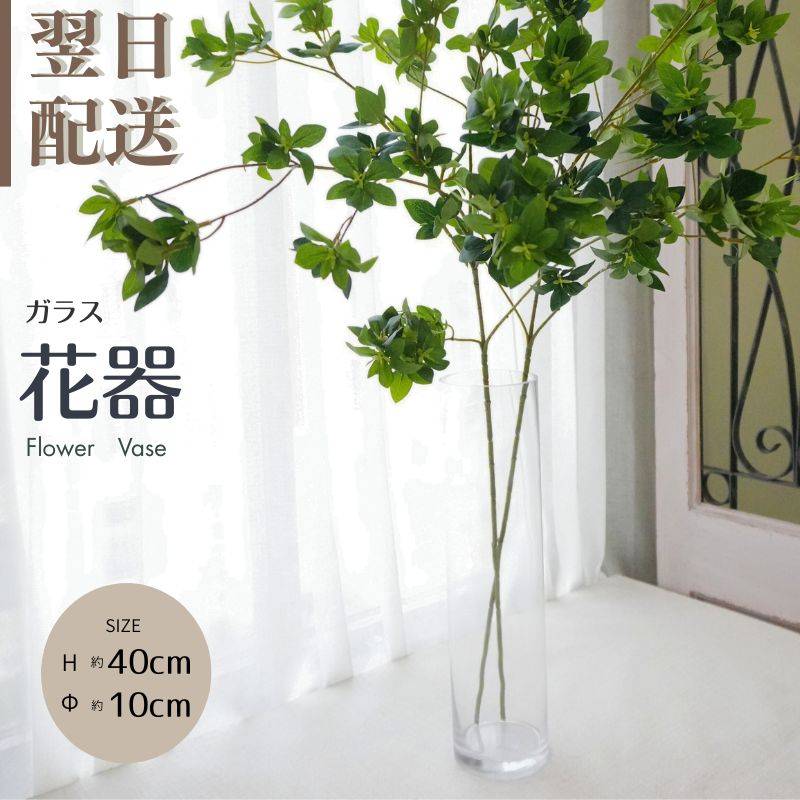 誕生日 花瓶 ガラス 花器 インテリア 上質 記念日 プレゼント 結婚祝い  新築祝い ウエディング 御祝 ご自宅用  お花 宅配