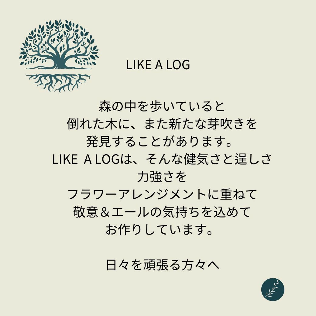 【Like a log 01】