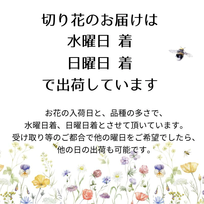 【生花のおまかせ切り花】