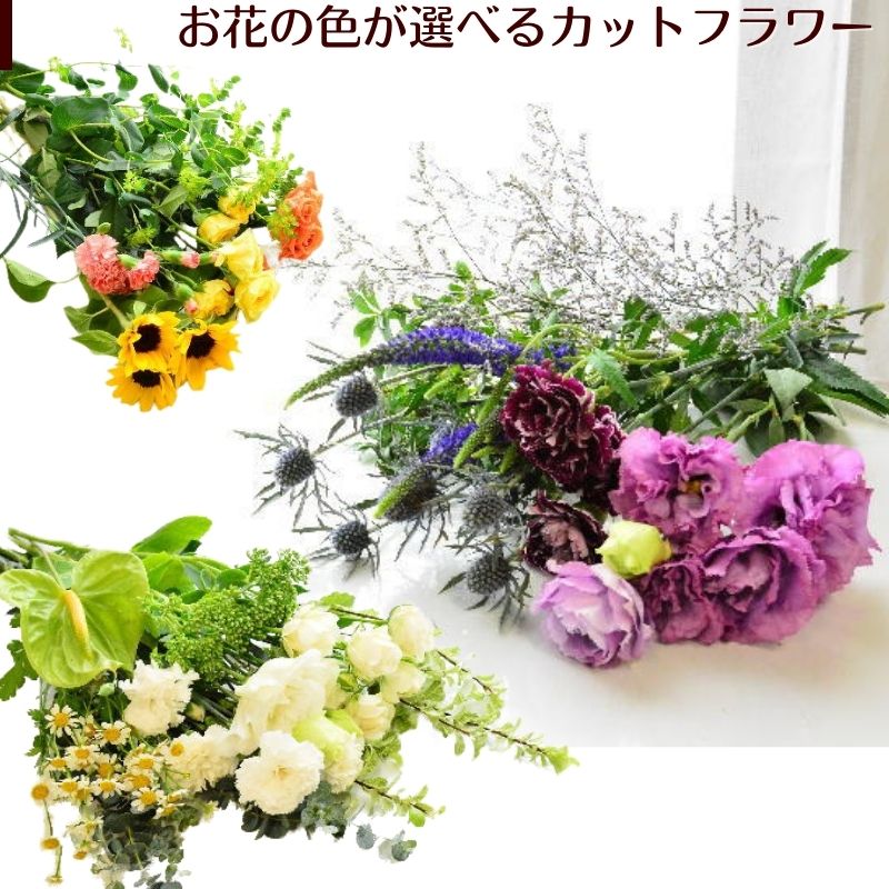 【生花のおまかせ切り花】