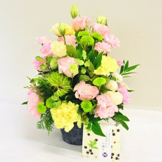 【お供え花　Offering　お線香セット】