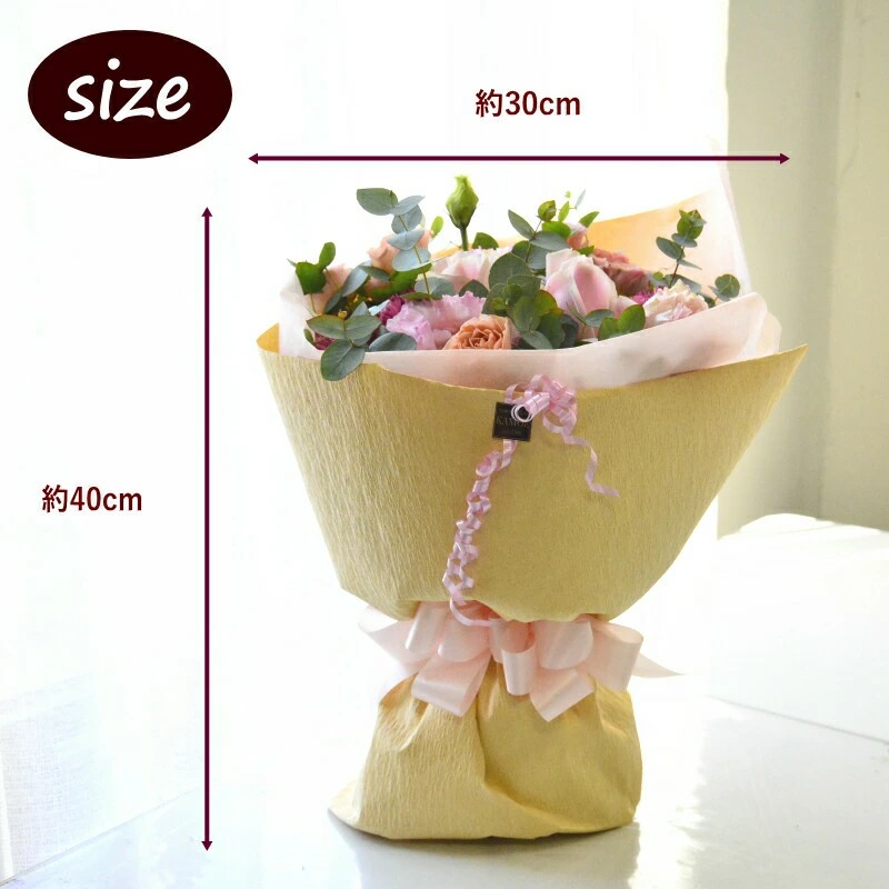 eucalyptus_pink bouquet 01 ~ ユーカリ ピンク ブーケ01~