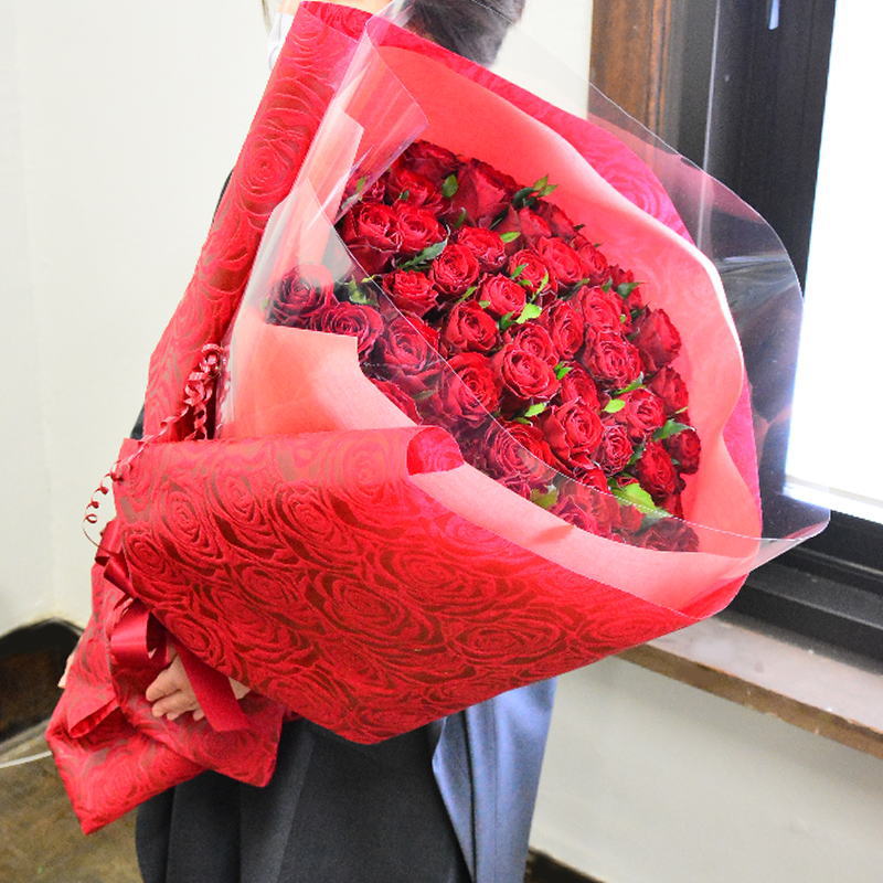 RED ROSE50 ～fresh flower bouquet～