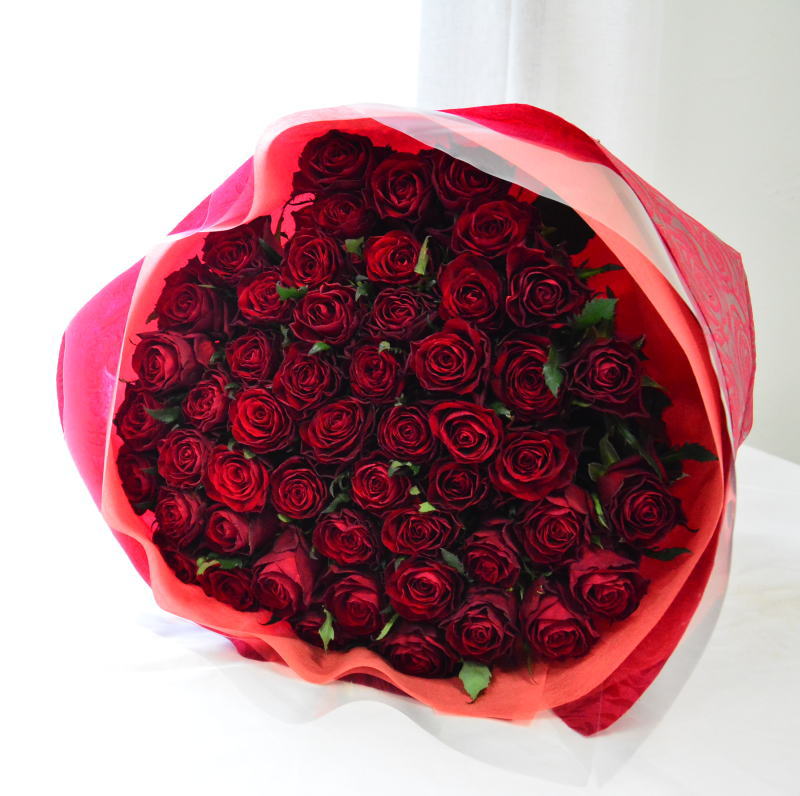RED ROSE50 ～fresh flower bouquet～