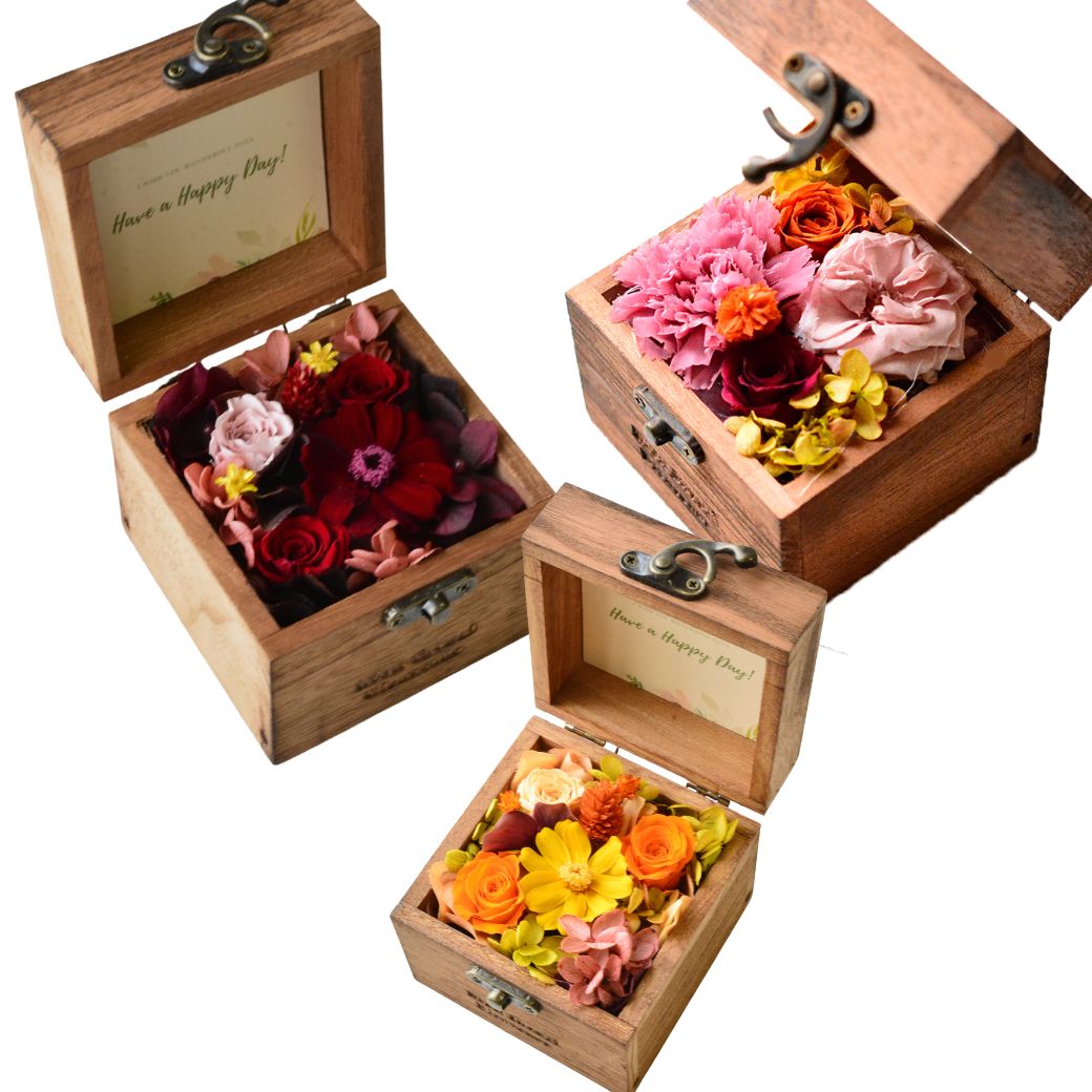 花 プリザーブドフラワー フラワーボックス フラワーアレンジメント プレゼント プリザーブド おしゃれ p お花 指定日 お届け 最強配送