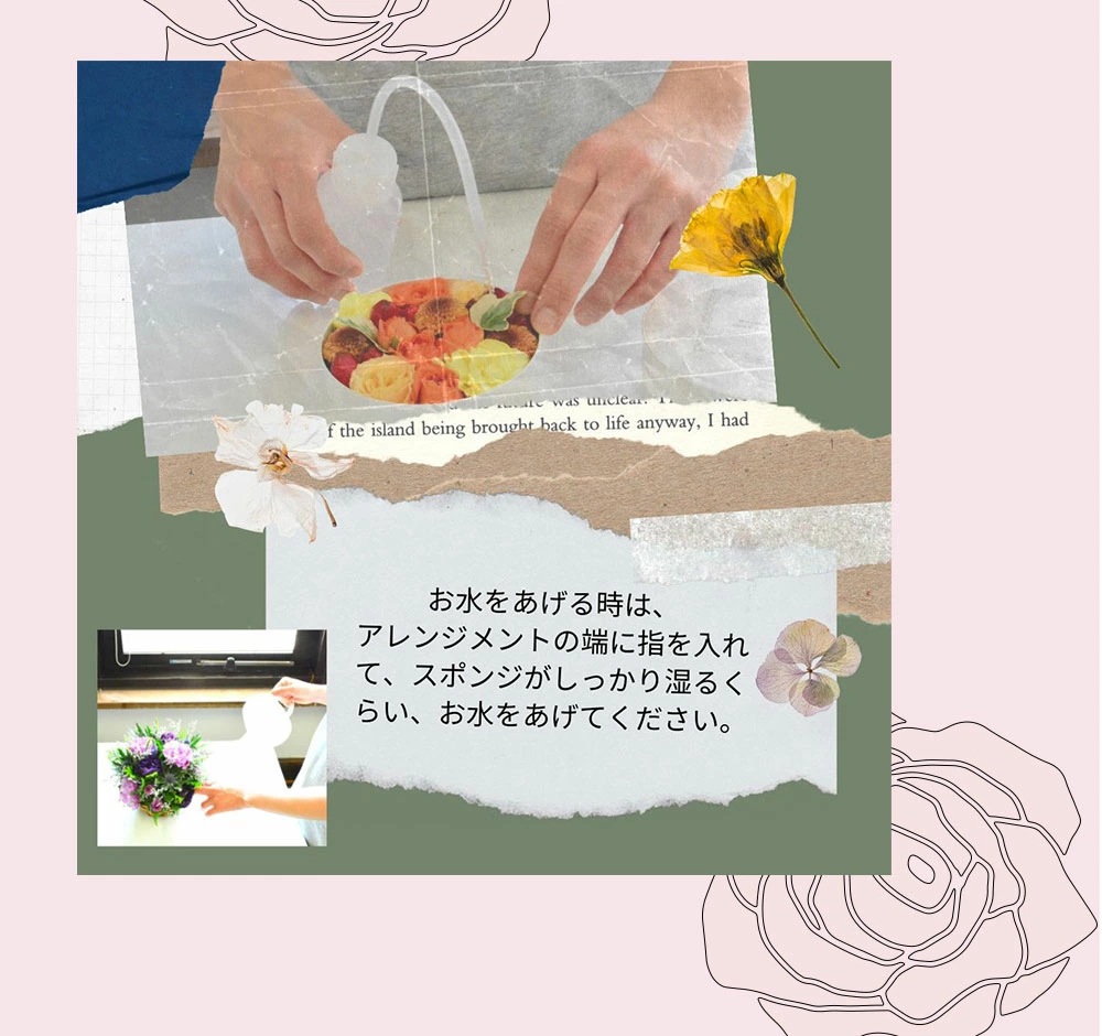 ARNOX_ROUNDΦ225　フラワーケーキのようなBOX